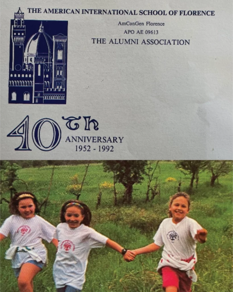 Historical photo: 40th Anniversary of the School